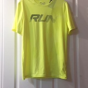 Under Armour Run Heatgear Fitted tee shirt Large